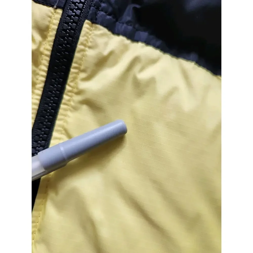 The North Face Nuptse 700 Goose Down Puffer Jacket Pale Yellow Retro 90s Sz XXL - Picture 12 of 13